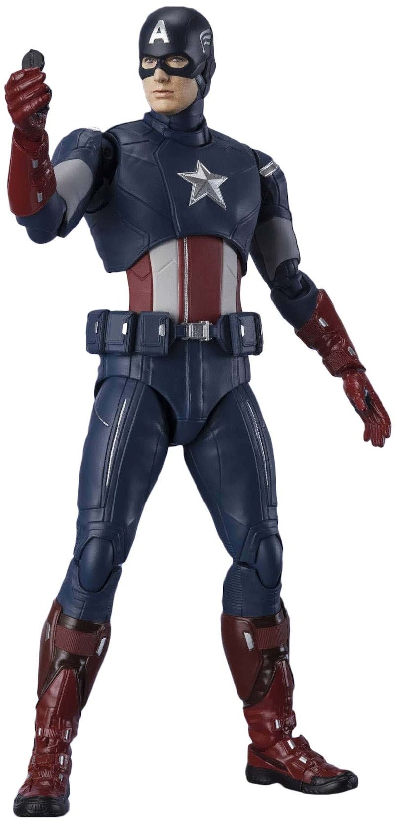 Bandai Japan Marvel S.H. Figuarts Captain America Cap Vs Cap Edition Action Figure