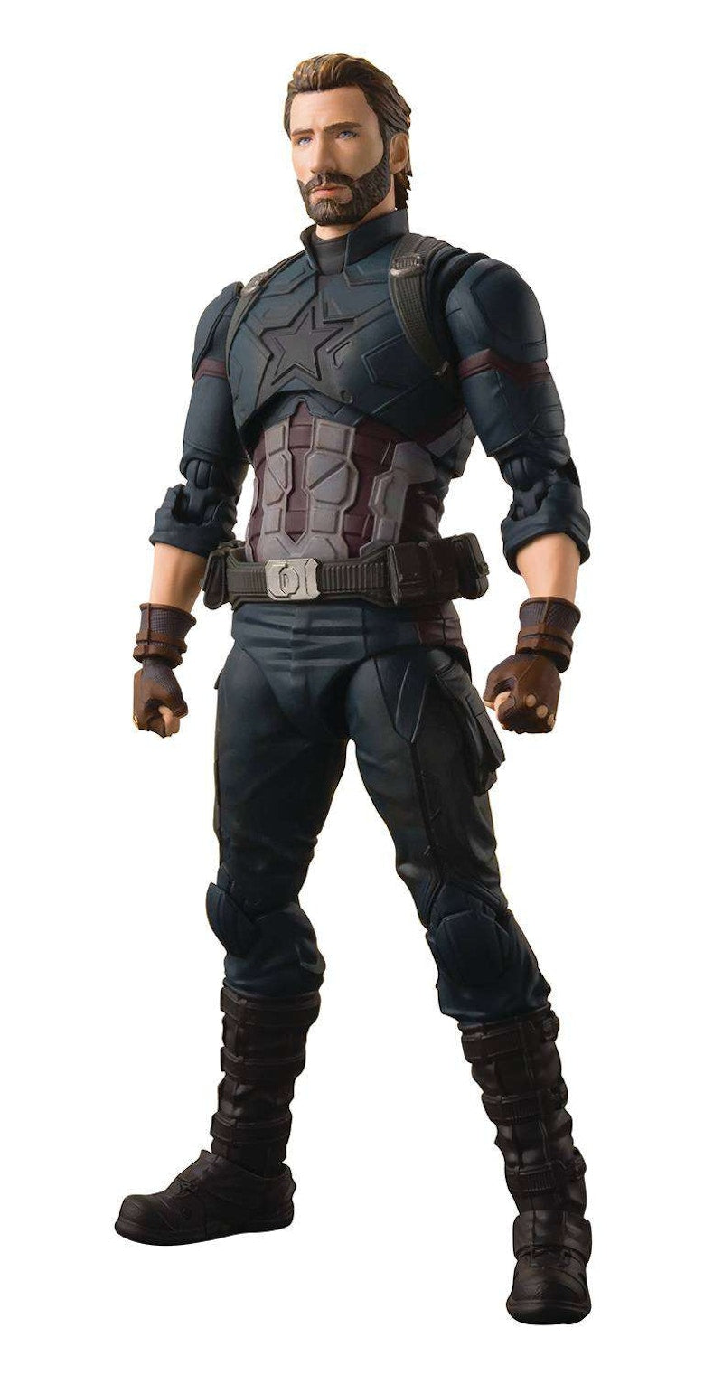 Bandai Japan Marvel S.H. Figuarts Captain America Tamashii Effect Explosion Action Figure