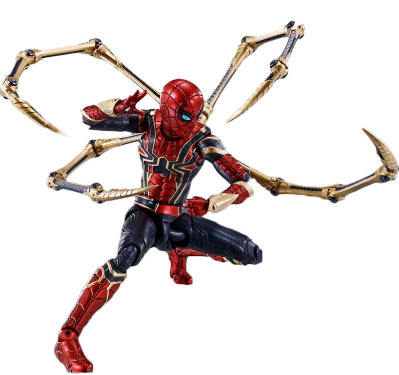 Bandai Japan Marvel S.H. Figuarts Iron Spider Action Figure