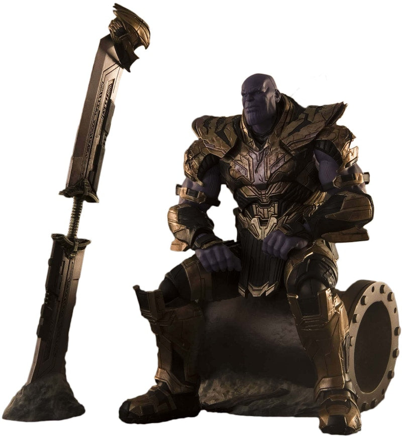 Bandai Japan Marvel S.H. Figuarts Thanos Final Battle Edition Action Figure