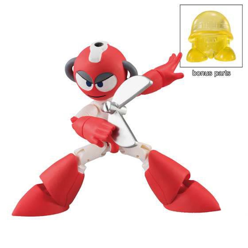 Bandai Japan Mega Man Shokugan 66 Action Series 2 Cut Man Trading Figure