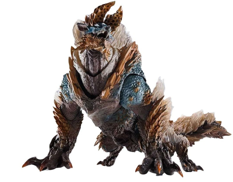Bandai Japan Monster Hunter World Iceborne S.H. Monsterarts Thunder Wolf Wyvern Zinogre Action Figure