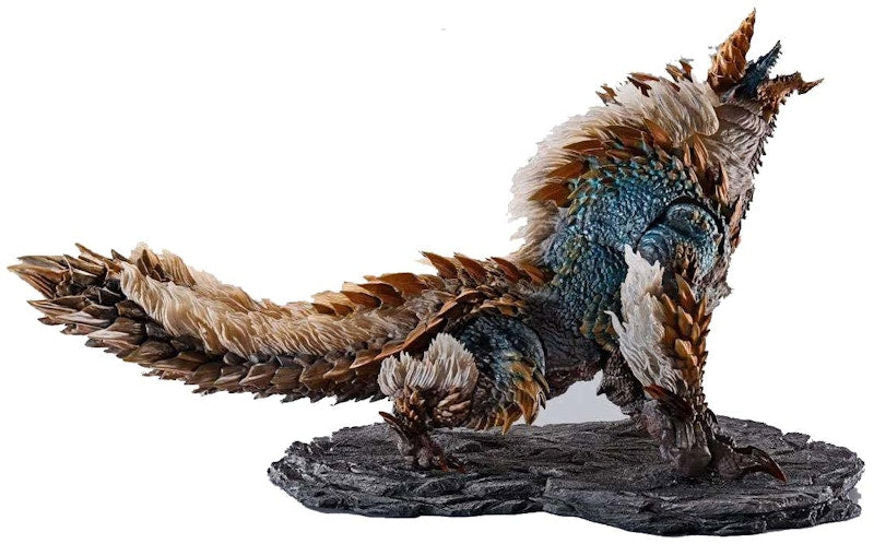 Bandai Japan Monster Hunter World Iceborne S.H. Monsterarts Thunder Wolf Wyvern Zinogre Action Figure