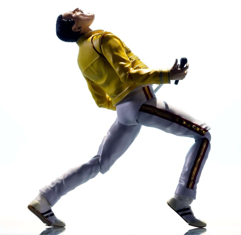Bandai Japan Music S.H. Figuarts Freddie Mercury Action Figure