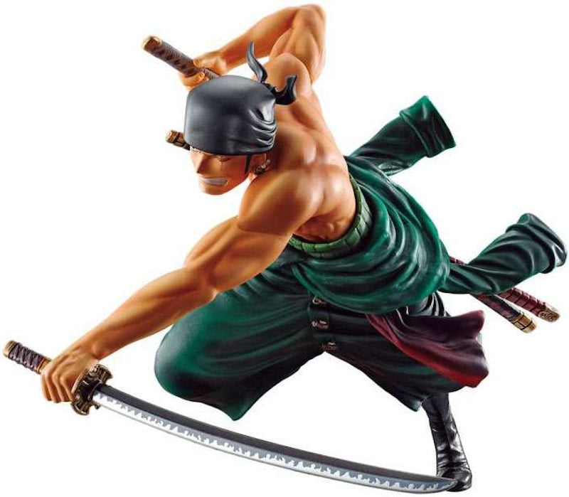 Bandai Japan One Piece Ichiban Roronoa Zoro Battle Memories Collectible PVC Figure