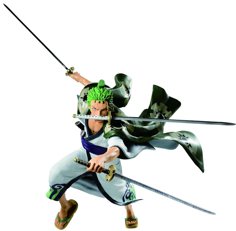 Bandai Japan One Piece Ichiban Zorojuro Full Force Collectible PVC Figure