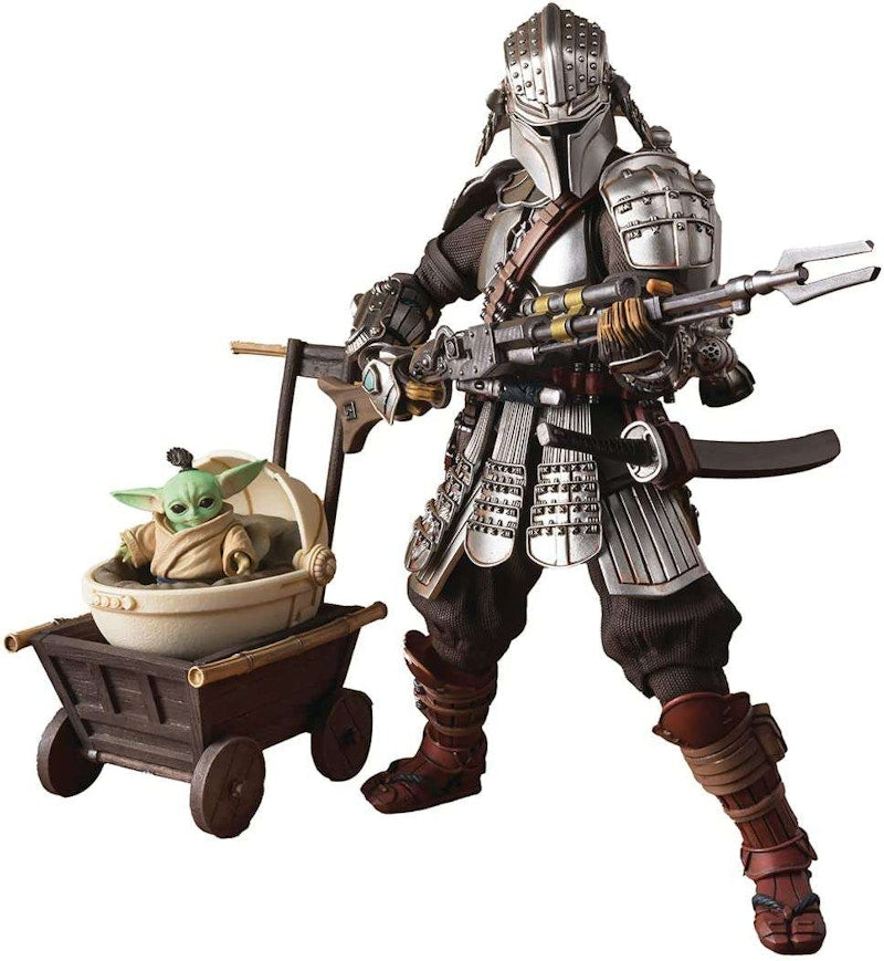 Bandai Japan Star Wars Meisho Movie Realization Ronin Mandalorian & Grogu Action Figure