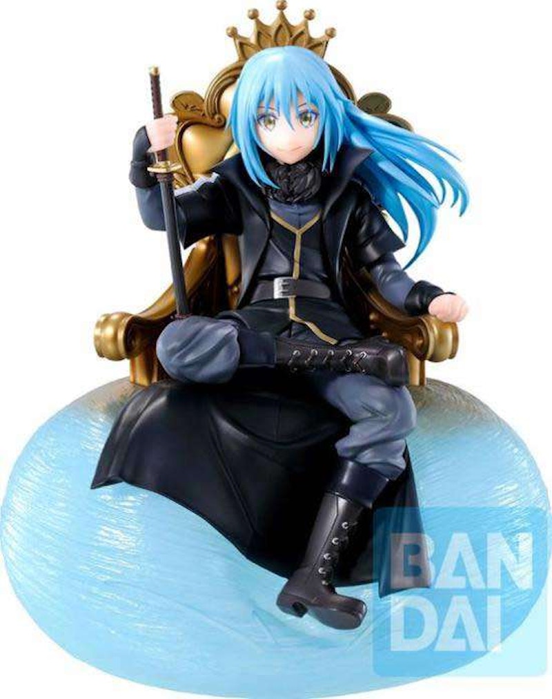 Bandai Japan That Time I Got Reincarnated as a Slime Ichiban Rimuru I Became a King Collectible PVC Figure