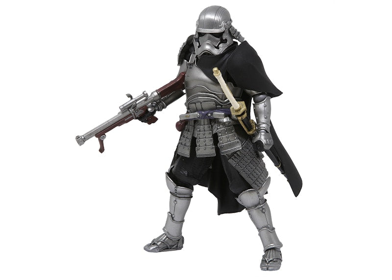 Bandai Meisho Movie Realization Star Wars Ashigaru Taisho Captain Phasma Action Figure Silver