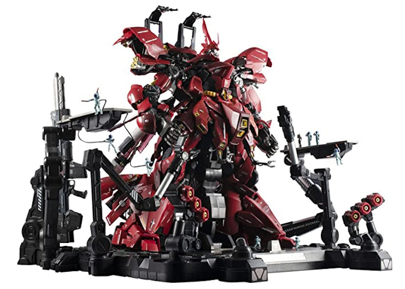Bandai Mobile Suit Gundam: Char's Counterattack Metal Structure Kaitai-Shou-Ki MSN-04 Sazabi Figure Red