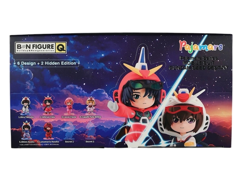 Bandai Mobile Suit Gundam Seed Destiny Pajamars Series Figure Sealed Case (6 Blind Box)
