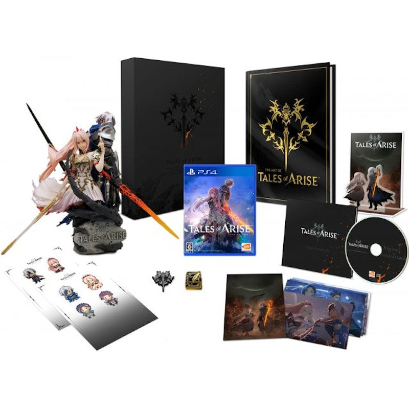 Bandai Namco PS4 Tales of Arise Premium Edition Video Game Bundle