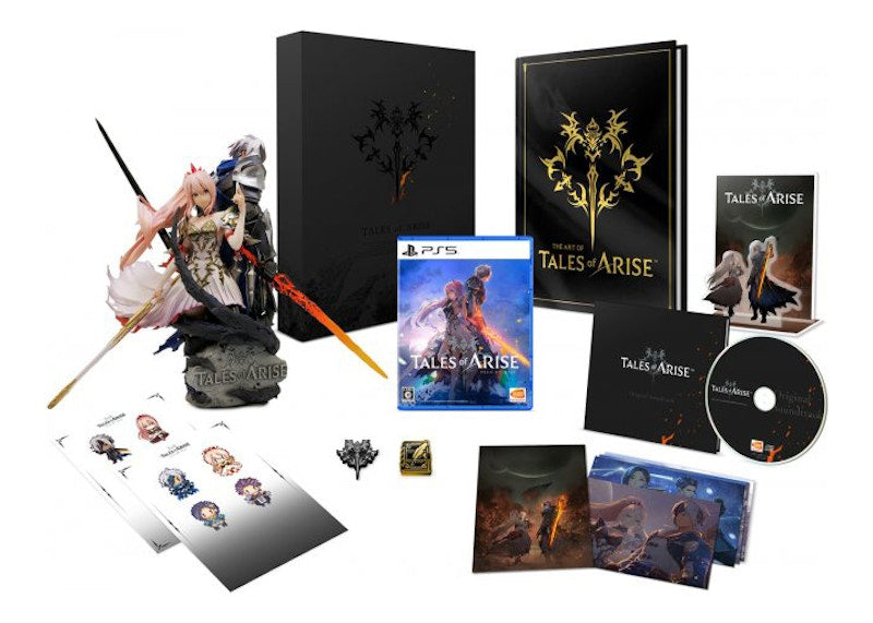 Bandai Namco PS5 Tales of Arise Collector's Edition (JPN Version) Video Game Bundle