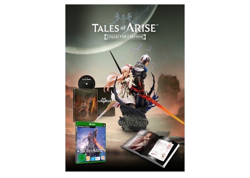 Bandai Namco Xbox One Tales of Arise Collector's Edition (US Version) Video Game Bundle