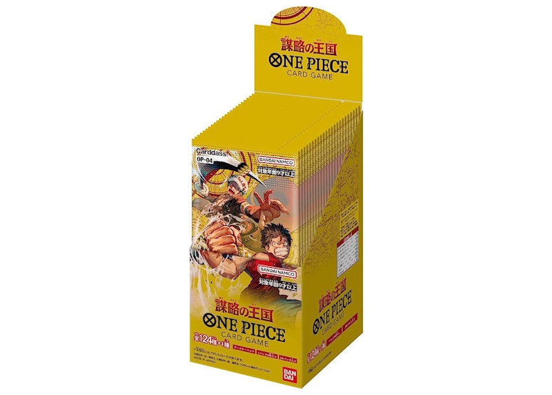 Bandai One Piece Card Game Kingdoms of Intrigue Booster Box (OP-04) (Japanese)