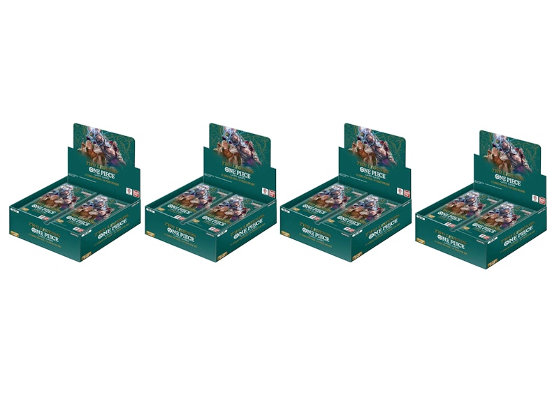 Bandai One Piece Card Game Two Legends Booster Box (OP-08 English) 4x Lot