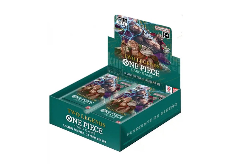 Bandai One Piece Card Game Two Legends Booster Box (OP-08 English)