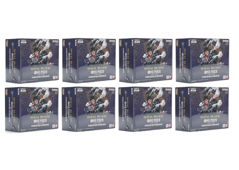 Bandai One Piece Royal Blood Booster Box (English) OP10 8x Lot