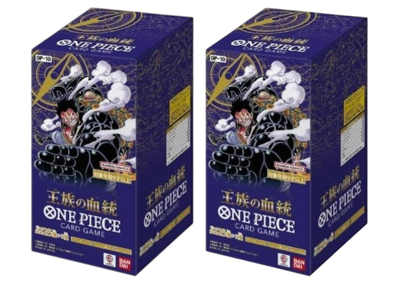 Bandai One Piece Royal Blood (OP10) Booster Box 2x Lot