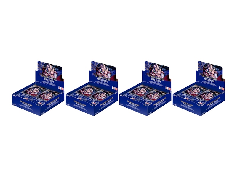 Bandai One Piece The Azure Sea's Seven (OP14-EB04) Booster Box 4x Lot