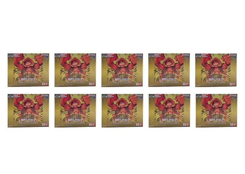 Bandai One Piece The Best (Asia Ver.) Premium PRB-01 Booster Box 10x Lot