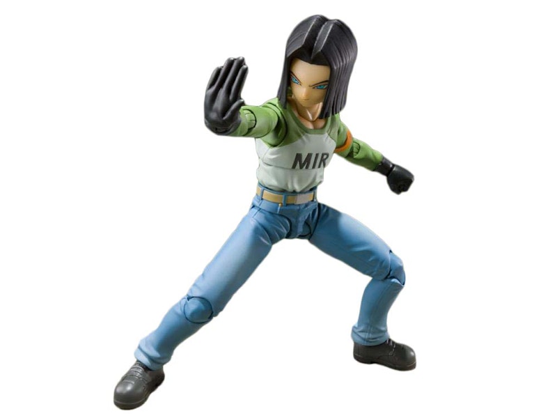 Bandai S.H. Figuarts Dragon Ball Super - Android 17 (Universe Survival Saga) Exclusive Action Figure