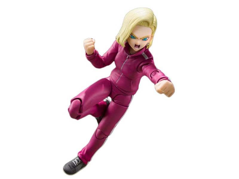 Bandai S.H. Figuarts Dragon Ball Super - Android 18 (Universe Survival Saga) Exclusive Action Figure