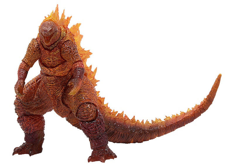 Bandai S.H. MonsterArts Godzilla King Of The Monsters 2019 Burning Godzilla Action Figure Orange
