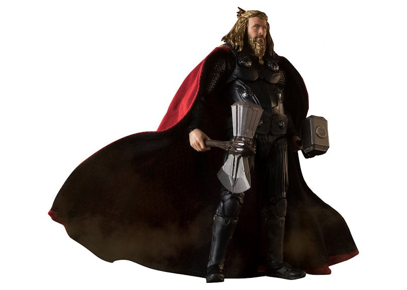Bandai S.H.Figuarts Avengers Endgame Thor Final Battle Edition Action Figure Black