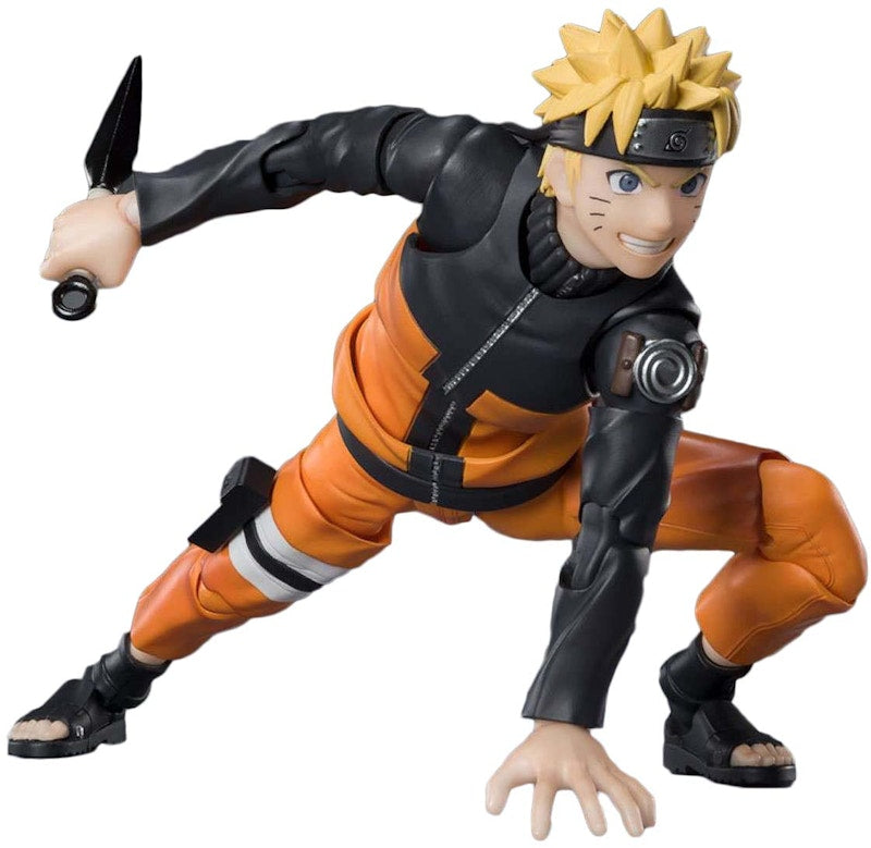 Bandai Spirits Naruto S.H. Figuarts Naruto Uzumaki -The Jinchuuriki entrusted with Hope Action Figure