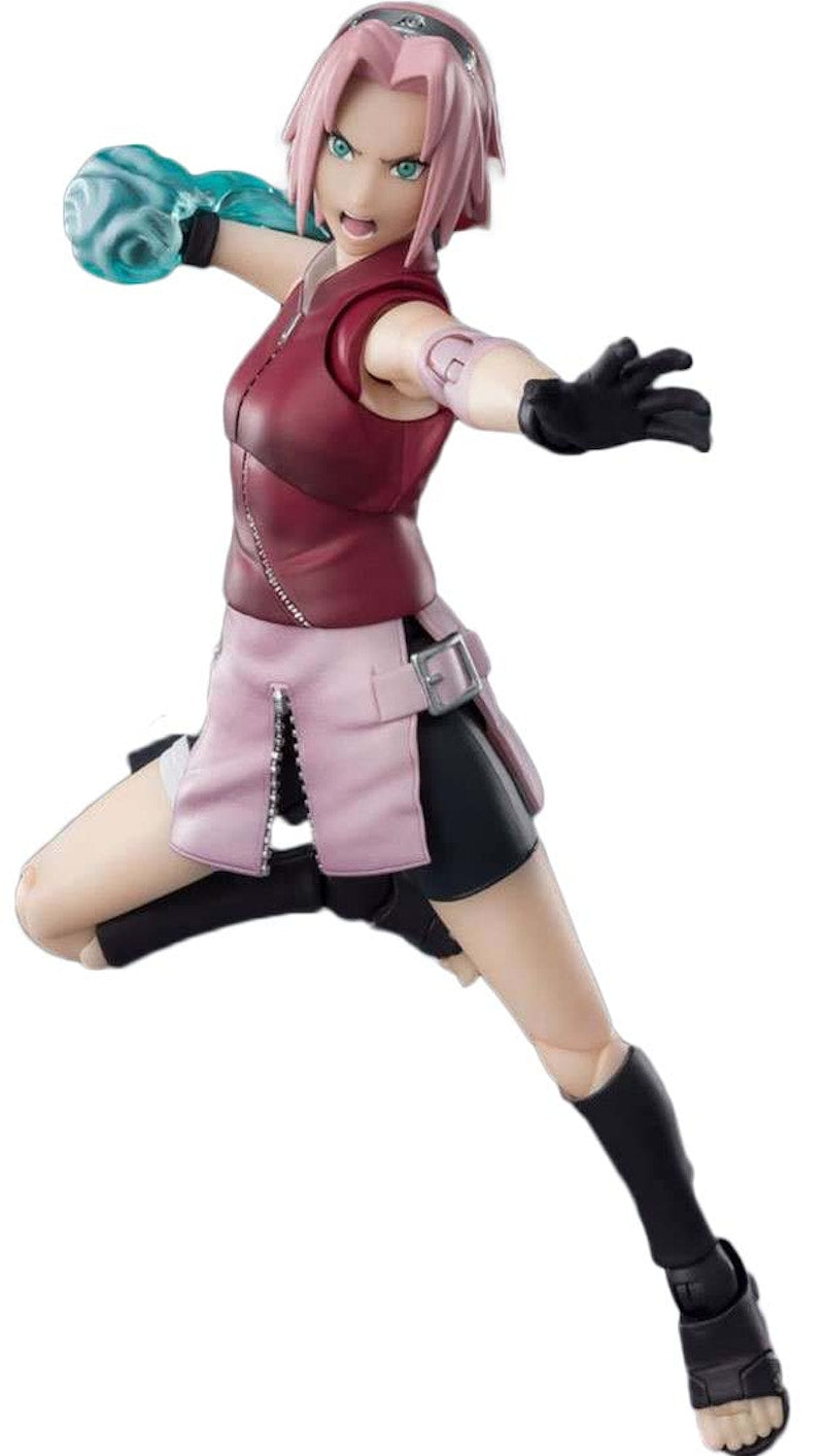 Bandai Spirits Naruto S.H. Figuarts Sakura Haruno -Inheritor of Tsunade's Indominable Will Action Figure