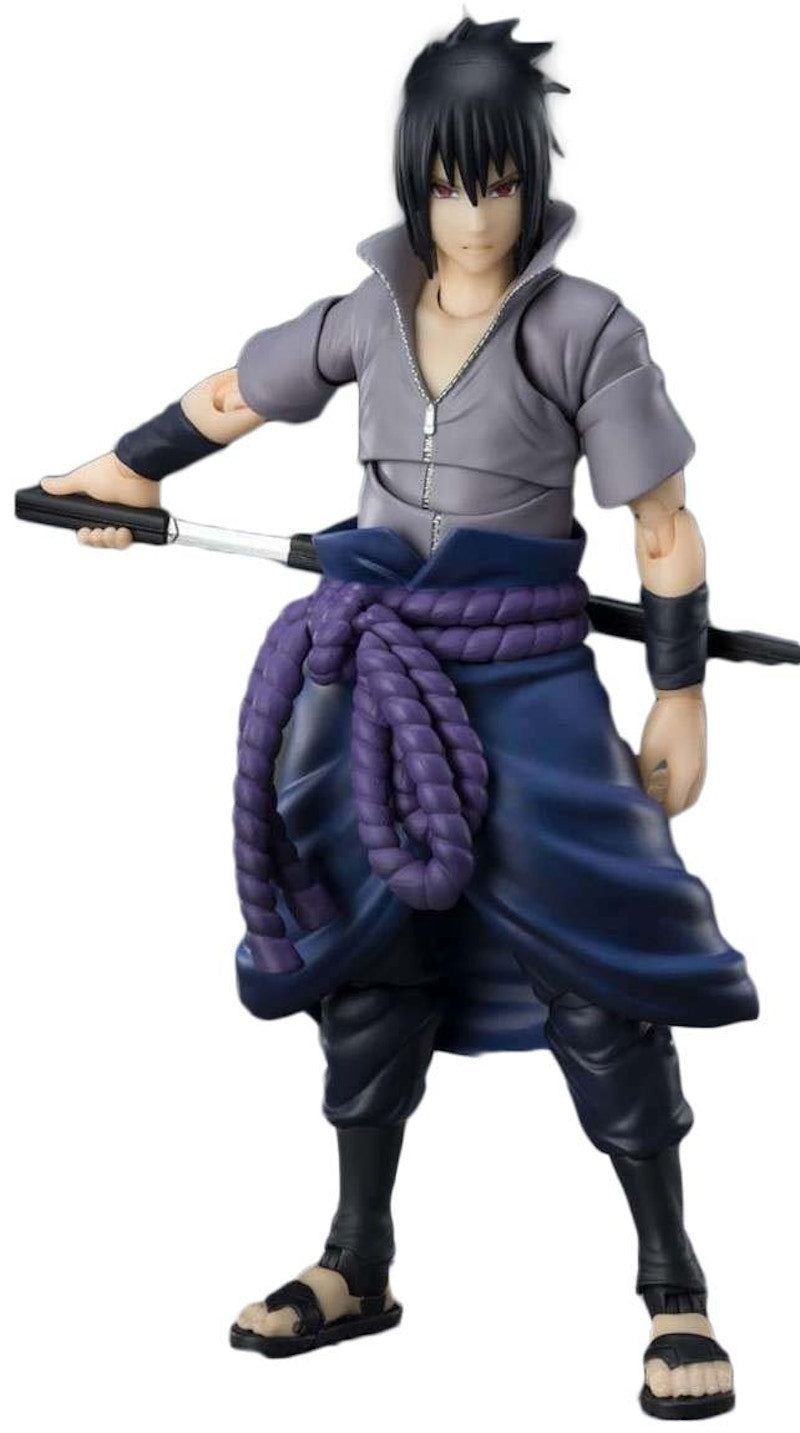 Bandai Spirits Naruto S.H. Figuarts Sasuke Uchiha -He Who Bears All Hatred Action Figure