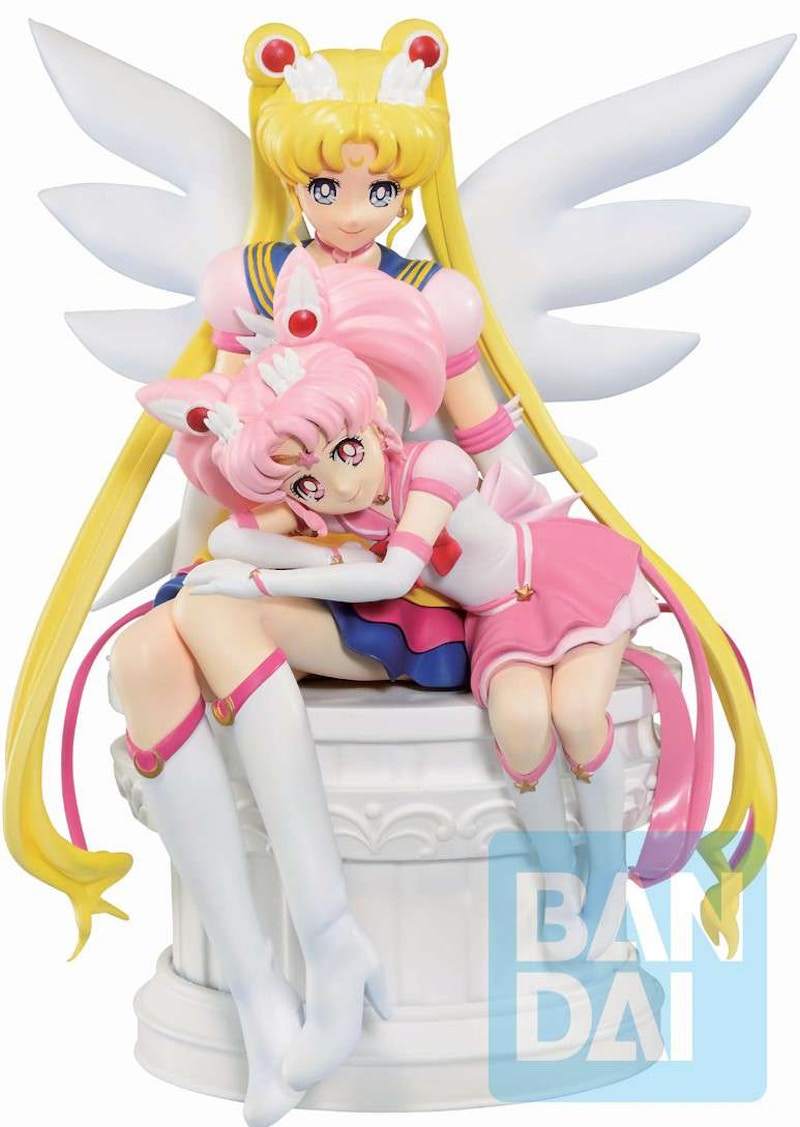 Bandai Spirits Sailor Moon The Movie Sailor Moon Eternal Eternal Sailor Moon & Eternal Chibi Moon Eternal Sailor Guardians PVC Figure