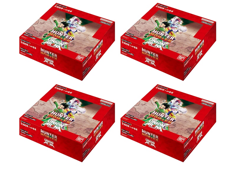 Bandai Union Arena Hunter x Hunter Booster Box (Japanese) 4x Lot