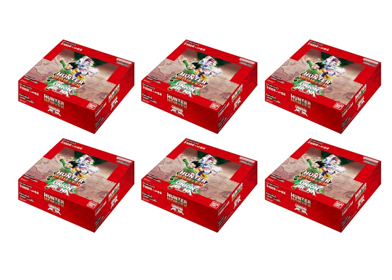 Bandai Union Arena Hunter x Hunter Booster Box (Japanese) 6x Lot