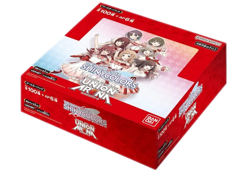 Bandai Union Arena Idolmaster Shiny Colors Booster Box (Japanese)