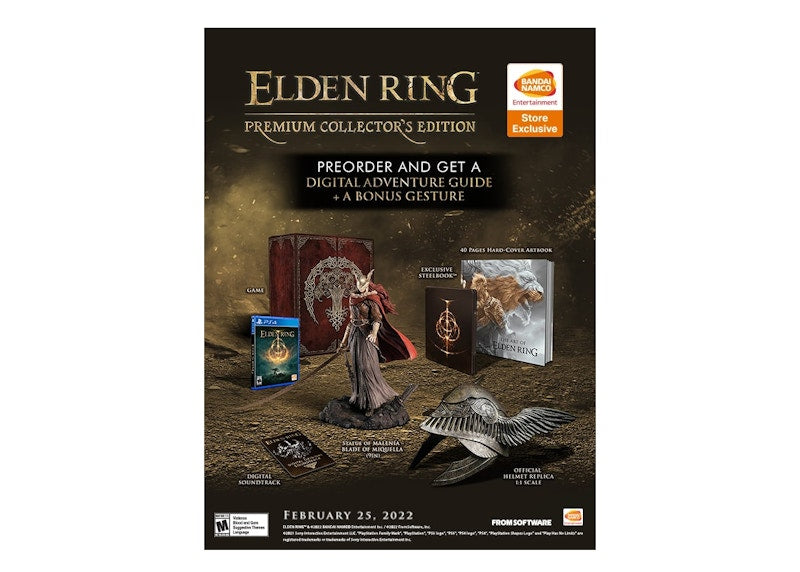 Bandai Namco PS4 Elden Ring Premium Collector's Edition Video Game