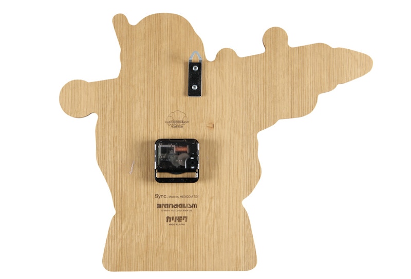 Banksy x Medicom x Karimoku x Sync Brandalism Mona Launcher Wall Clock