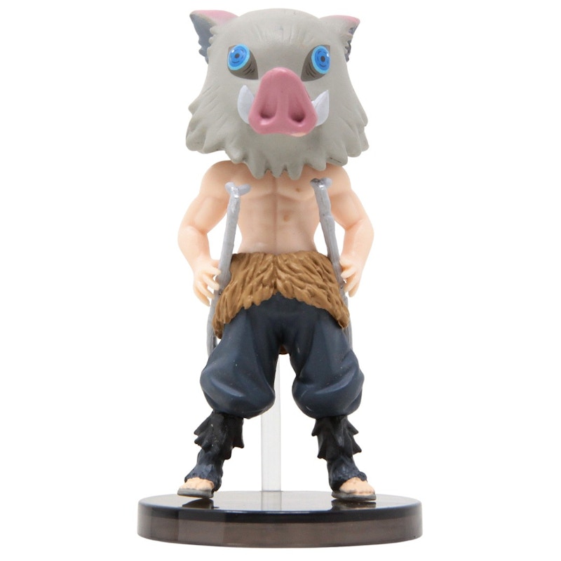Banpresto Demon Slayer Kimetsu No Yaiba World Collectable Special Inosuke Hashibira Figure Gray