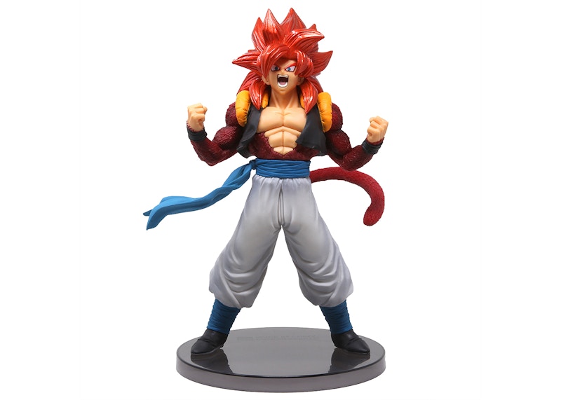 Banpresto Dragon Ball GT Blood Of Saiyans Special Version 5 Super Saiyan 4 Gogeta Figure Red