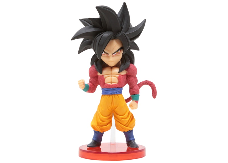 Banpresto Dragon Ball GT World Volume 1 004 Super Saiyan 4 Son Goku Figure Figure Red