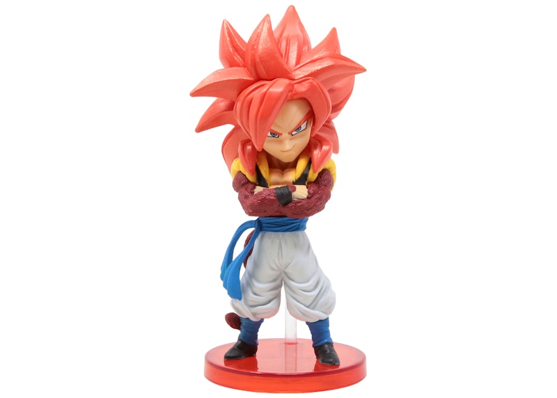 Banpresto Dragon Ball GT World Volume 2 008 Super Saiyan 4 Gogeta Figure Red