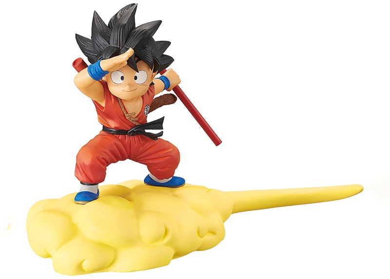 Banpresto Dragon Ball Kid Goku And Flying Nimbus Version A Figure Orange