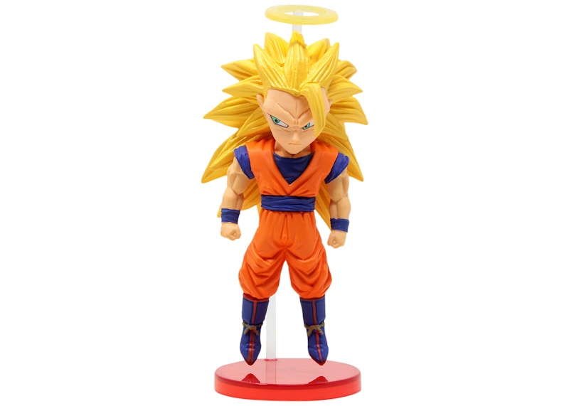 Banpresto Dragon Ball Legends Collab World Volume 2 07 Super Saiyan 3 Son Goku Figure Orange