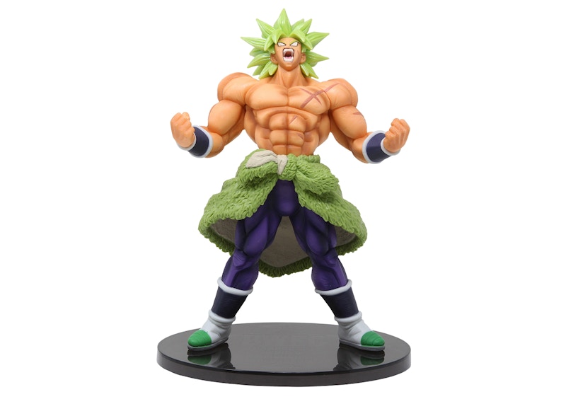 Banpresto Dragon Ball Super Banpresto World Colosseum 2 Special Broly Figure Green