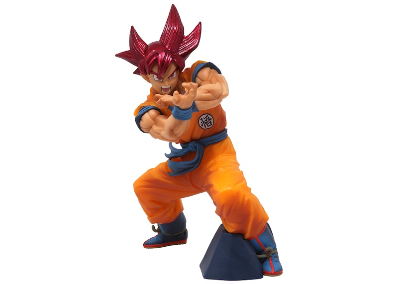 Banpresto Dragon Ball Super Blood Of Saiyans Special Version 6 Super Saiyan God Goku Figure Orange