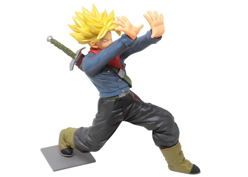 Banpresto Dragon Ball Super Galick Gun Super Saiyan Trunks Figure Yellow & Blue