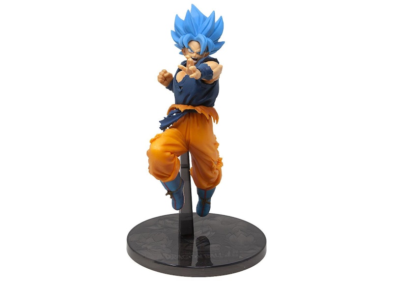 Banpresto Dragon Ball Super The Movie Ultimate Soldiers The Movie Volume 2 Super Saiyan Blue Goku Figure Blue