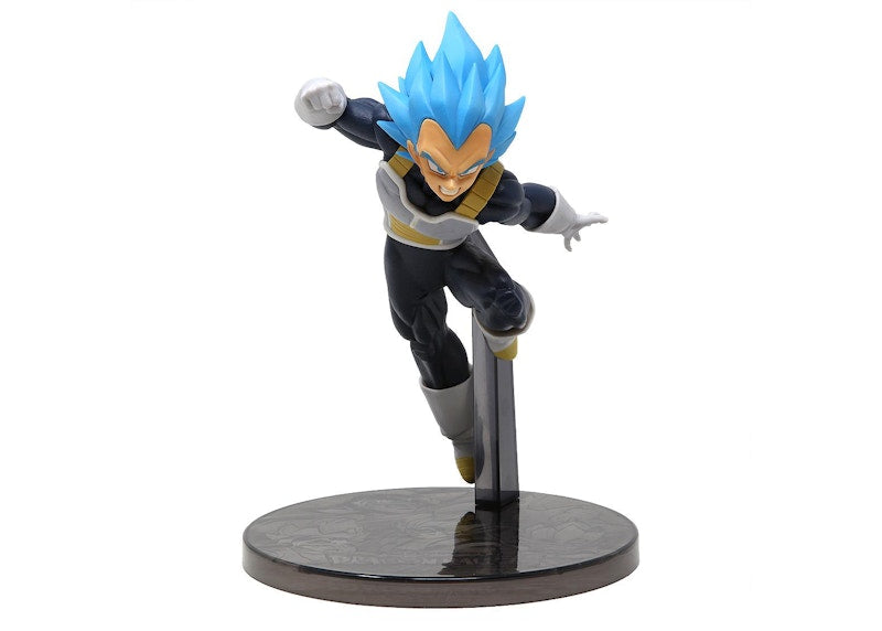 Banpresto Dragon Ball Super The Movie Ultimate Soldiers The Movie Volume 3 Super Saiyan Blue Vegeta Figure Blue