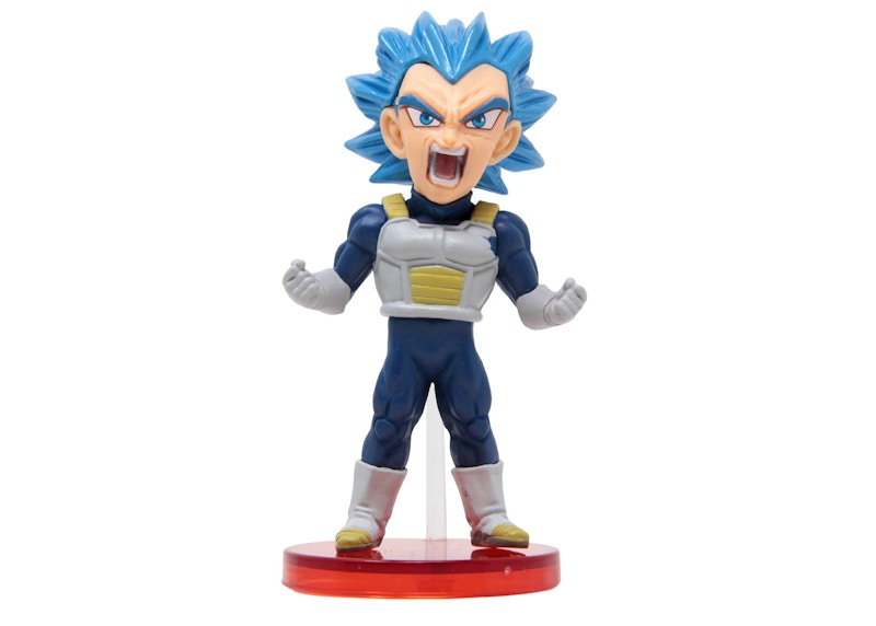 Banpresto Dragon Ball Super World Battle Of Saiyans Volume 6 33 Super Saiyan God Super Saiyan Vegeta Figure Blue